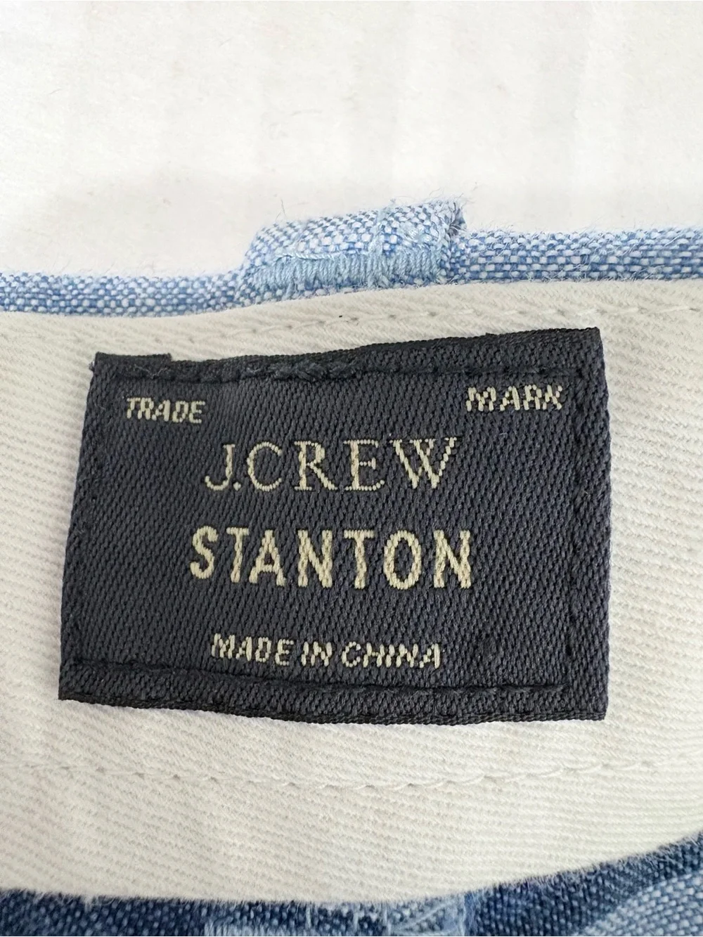 Men's J. Crew‎ Stanton Baird McNutt Irish Linen Blue Striped Casual Shorts 31